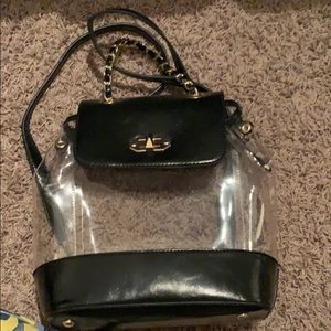 Clear backpack